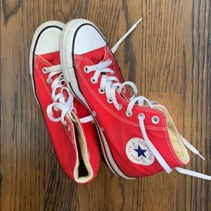 Classic Converse All Star High Tops - Red